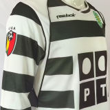 2001/03 Lisbon Home Retro Long Sleeve Soccer Jersey