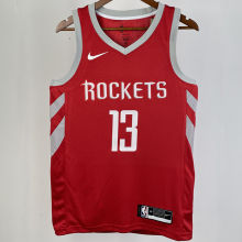 Rockets HARDEN #13 Red NBA Jerseys