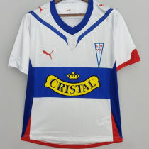 2009 CDUC Catholic Away White Retro Soccer Jersey