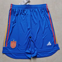 2022/23 Spain Away Blue Shorts Pants