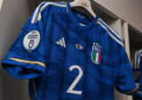 2023 Italy 125th Anniversary White Fans Soccer Jersey 硅胶