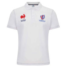 2023 France Away White Rugby T Shirt 法国