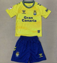 2023/24 Las Palmas Home Yellow Kids Soccer Jersey