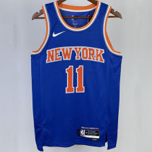 2023/24 NY Knicks BRUNSON #11 Blue NBA Jerseys