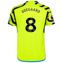 ØDEGAARD #8 ARS 1:1 Quality Away Fans Jersey 2023/24 (League Font)