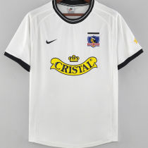 2000/01 Colo-Colo Home White Retro Soccer Jersey