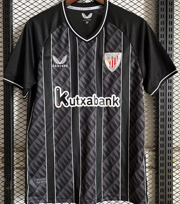 2023/24 Bibao AT GK Black Fans Soccer Jersey