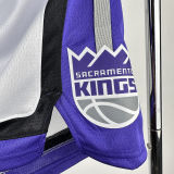 2024 Kings White NBA Cotton Pants