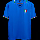 1982 Italy Home Blue Retro Soccer Jersey