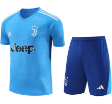 2023/24 JUV Goalkeeper Blue Fans Soccer Jersey(A Set)