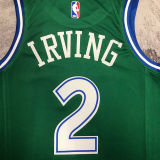 2023 Mavericks IRVING #2 Green Retro NBA Jerseys