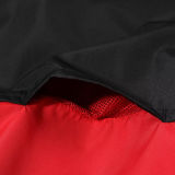 2023/24 AC Red Black Windbreaker