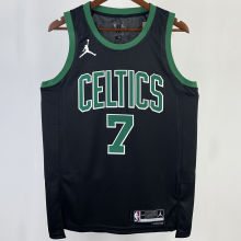 2023/24 Celtics BROWN #7 Black NBA Jerseys