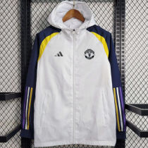 2023/24 M Utd White Windbreaker