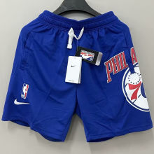 2023/24 76ers Blue NBA Cotton Pants