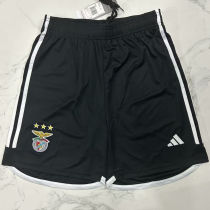 2023/24 Benfica Away Black Shorts Pants