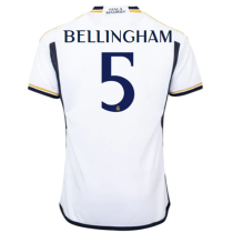 BELLINGHAM #5 RM Home 1:1 Quality Home Fans Jersey 2023/24