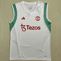 2023/24 M Utd White Traning Vest Jersey