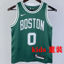 Celtics TATUM #0 Green Kids NBA Jersey 热压