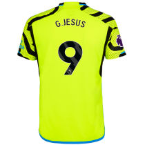 G.JESUS #9 ARS 1:1 Quality Away Fans Jersey 2023/24 (League Font)