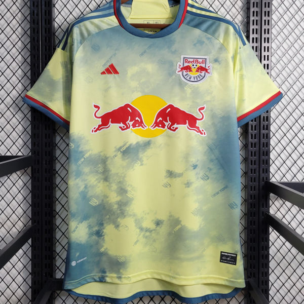 2023/24 New York Red Bull Away Fans Soccer Jersey 纽约红牛