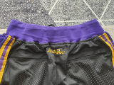 Lakers Black Four Bags NBA Pants