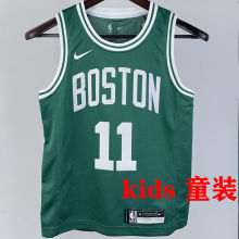 Celtics IRVING #11 Green Kids NBA Jersey 热压