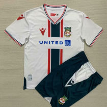 2023/24 Wrexham Away White Kids Jersey 雷克瑟姆