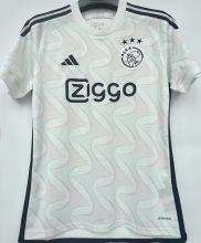 2023/24 AA 1:1 Quality Away White Fans Soccer Jersey
