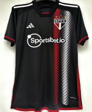 2023/24 Sao Paulo 1:1 Quality Third Black Fans Soccer Jersey