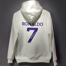 2023 Al Nassr Ronaldo #7 White Hoody