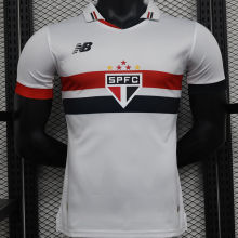2024/25 Sao Paulo Home Player Version Soccer Jersey