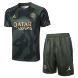 2024 PSG Dark Green Training Jersey(A Set)