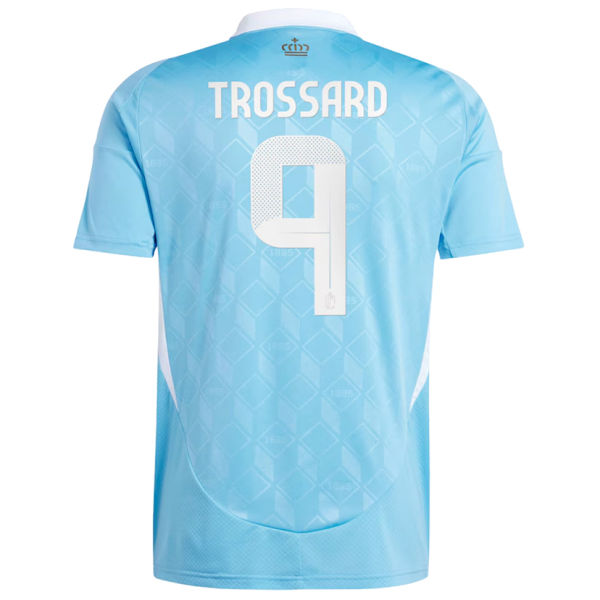 TROSSARD #9 Belgium Away Fans Soccer Jersey 2024/25