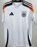 2024/25 Germany 1:1 Quality Home White Fans Soccer Jersey