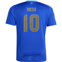 MESSI #10 Argentina Away Blue Fans Soccer Jersey 2024/25