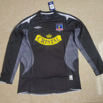 2006 Colo-Colo Away Black Retro Long Sleeve Jersey