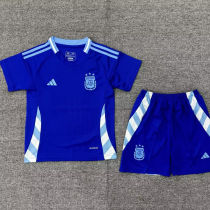 2024/25 Argentina Away Blue Kids Soccer Jersey