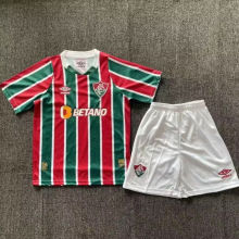 2024/25 Fluminense Home Kids Soccer Jersey