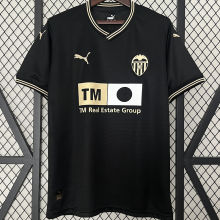 2024 Valencia Special Edition Black Fans Soccer Jersey