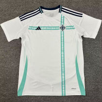 2024/25 Northern Ireland Away White Fans Soccer Jersey