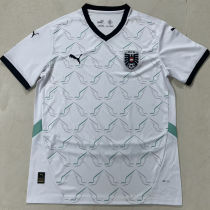 2024/25 Austria Away White Fans Soccer Jersey