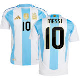 2024/25 Argentina Home Player Version Long Sleeve Jersey (Have FlFA World Champion 2022 有胸前章)