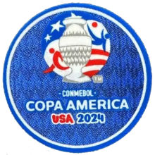 Conmebol Copa America USA 2024 Patch 2024 美洲杯章 (You can buy it alone OR tell us which jersey to print it on. )