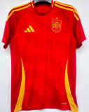 2024/25 Spain 1:1 QualityHome Red Fans Soccer Jersey