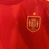 2024/25 Spain 1:1 QualityHome Red Fans Soccer Jersey