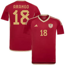 ARANGO #18 Venezuela Home Red Fans Soccer Jersey 2024/25