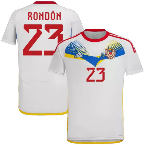 Rondón #23 Venezuela Home Red Fans Soccer Jersey 2024/25 ★★