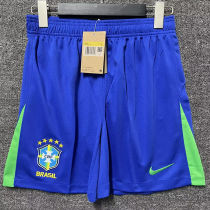 2024/25 Brazil Home Blue Fans Shorts Pants