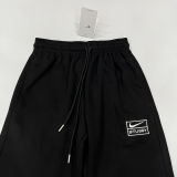 2024/25 Nk~ Black Pure Cotton Sports Trousers Zipper style